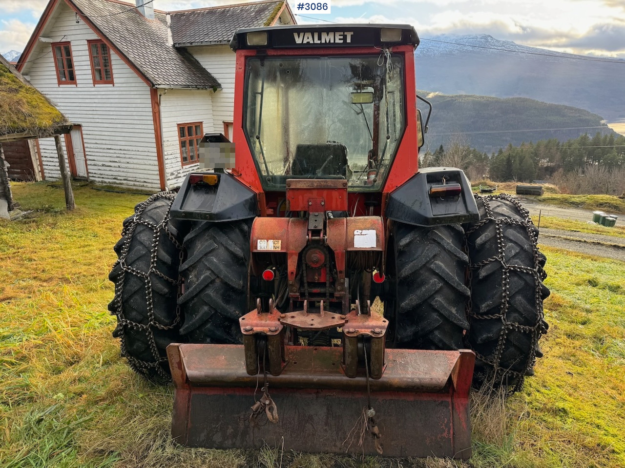 장궤형 트랙터 1987 Valmet 405 w/twin wheels : 사진 7