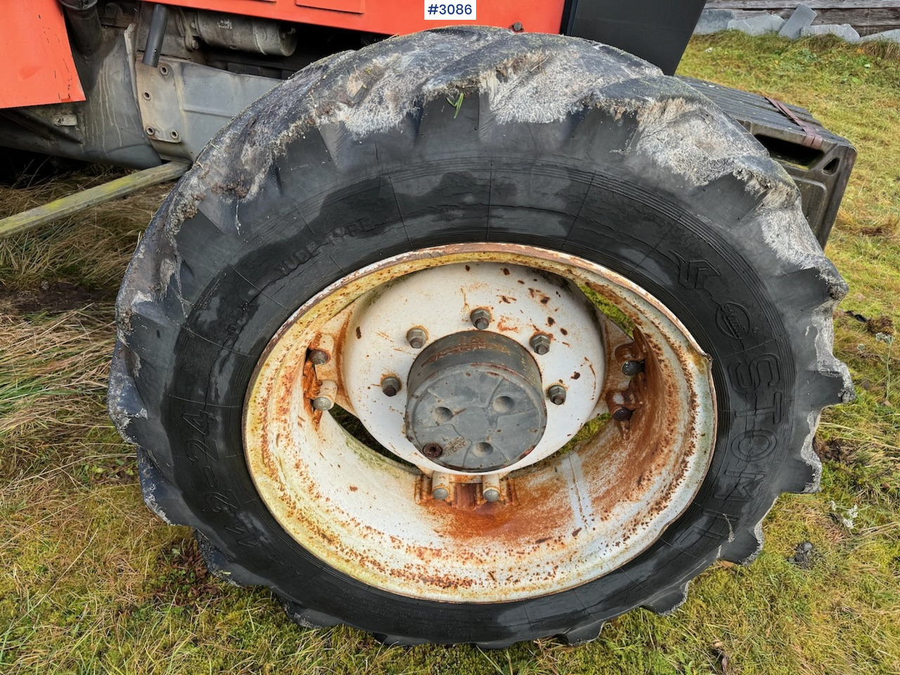 장궤형 트랙터 1987 Valmet 405 w/twin wheels : 사진 12