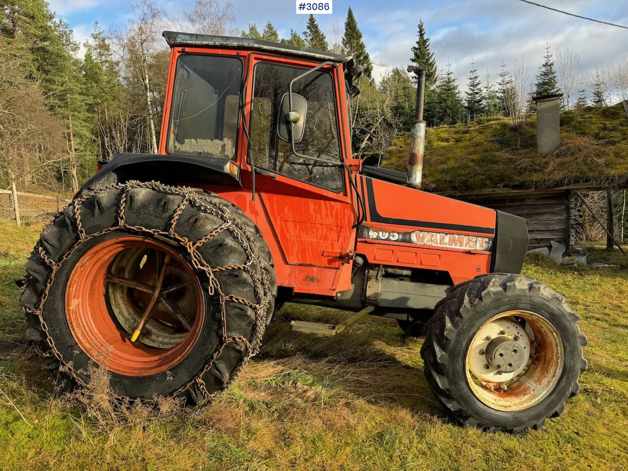 1987 Valmet 405 w/twin wheels - 장궤형 트랙터 : 사진 4 1987 Valmet 405 w/twin wheels - 장궤형 트랙터 : 사진 4