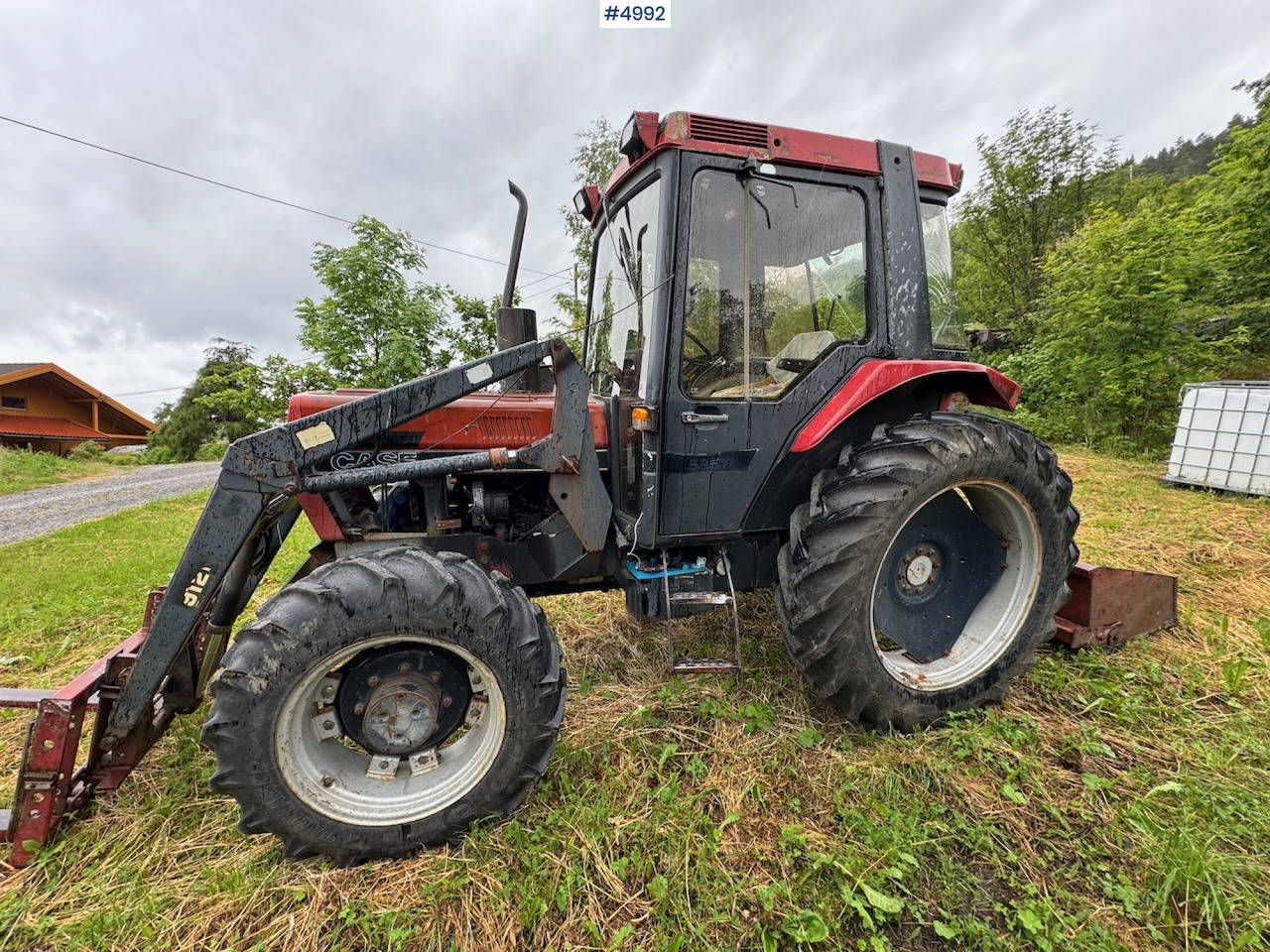 1988 Case International 585 XL w/ front loader. - 장궤형 트랙터 : 사진 5 1988 Case International 585 XL w/ front loader. - 장궤형 트랙터 : 사진 5