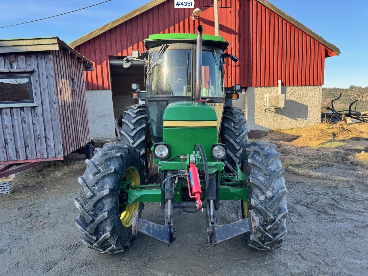 1991 John Deere 2850 4x4 Synchron w/ front hydraulics. - 장궤형 트랙터 : 사진 3 1991 John Deere 2850 4x4 Synchron w/ front hydraulics. - 장궤형 트랙터 : 사진 3