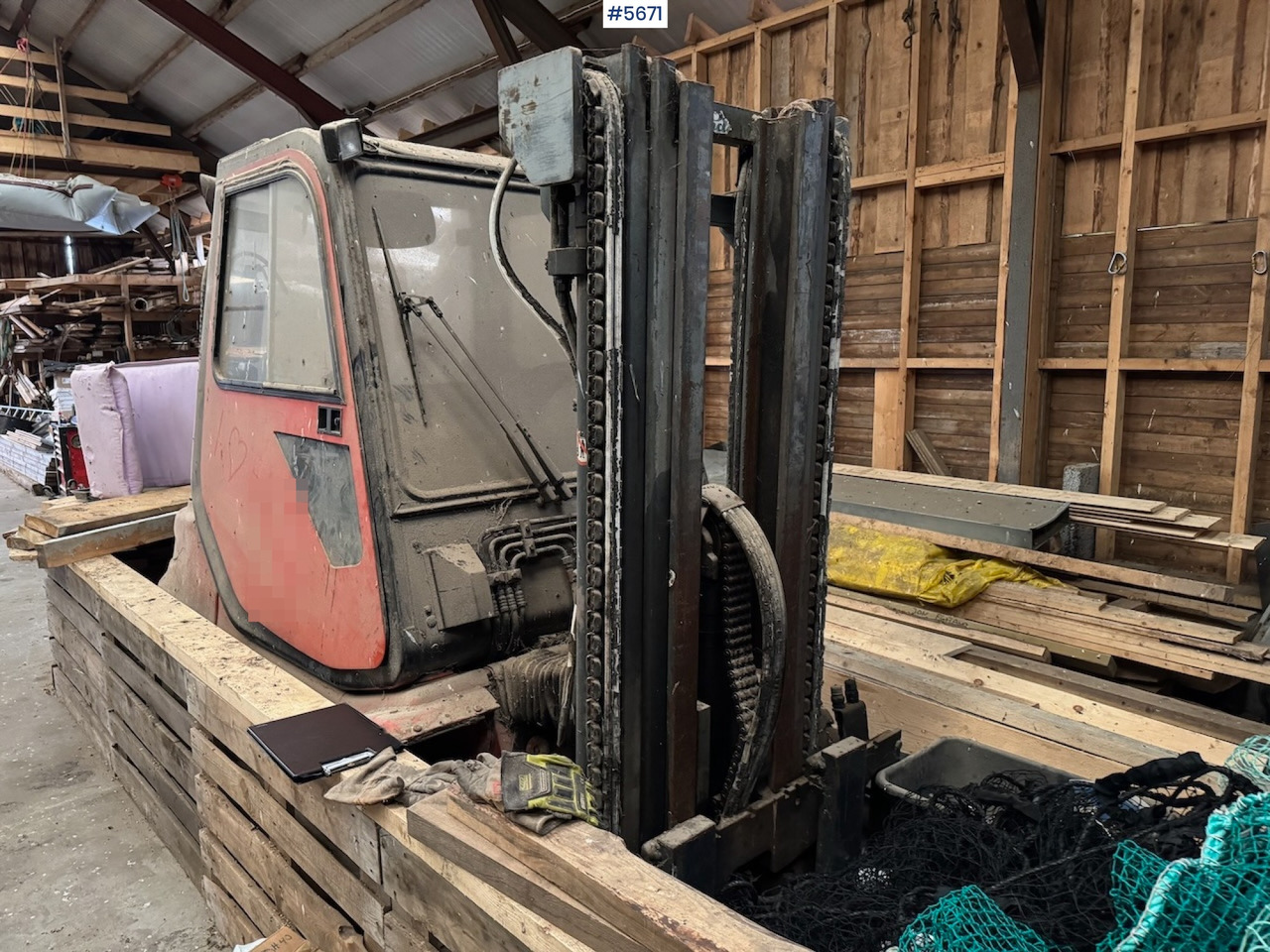 1991 Linde H-40 D. - 지게차 : 사진 4 1991 Linde H-40 D. - 지게차 : 사진 4