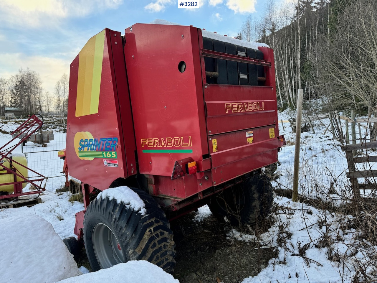 1992 Feraboli 165T PC rundballepresse - 건초 및 목초 장비 : 사진 3 1992 Feraboli 165T PC rundballepresse - 건초 및 목초 장비 : 사진 3