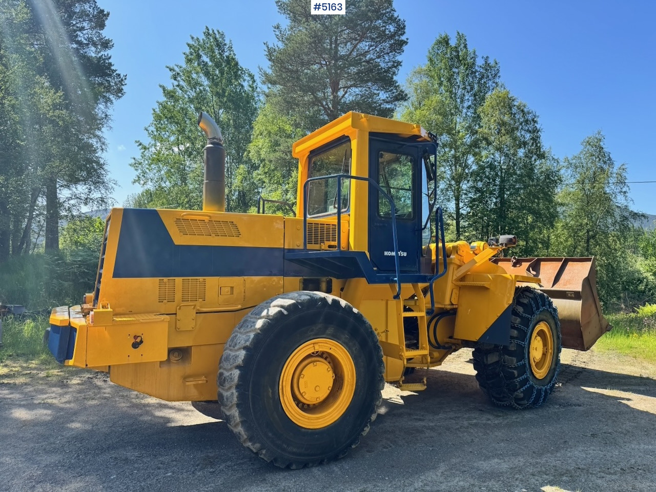 1994 Komatsu WA420-1 Wheel Loader w/ Bucket. 7200 hours! - 휠 로더 : 사진 5 1994 Komatsu WA420-1 Wheel Loader w/ Bucket. 7200 hours! - 휠 로더 : 사진 5