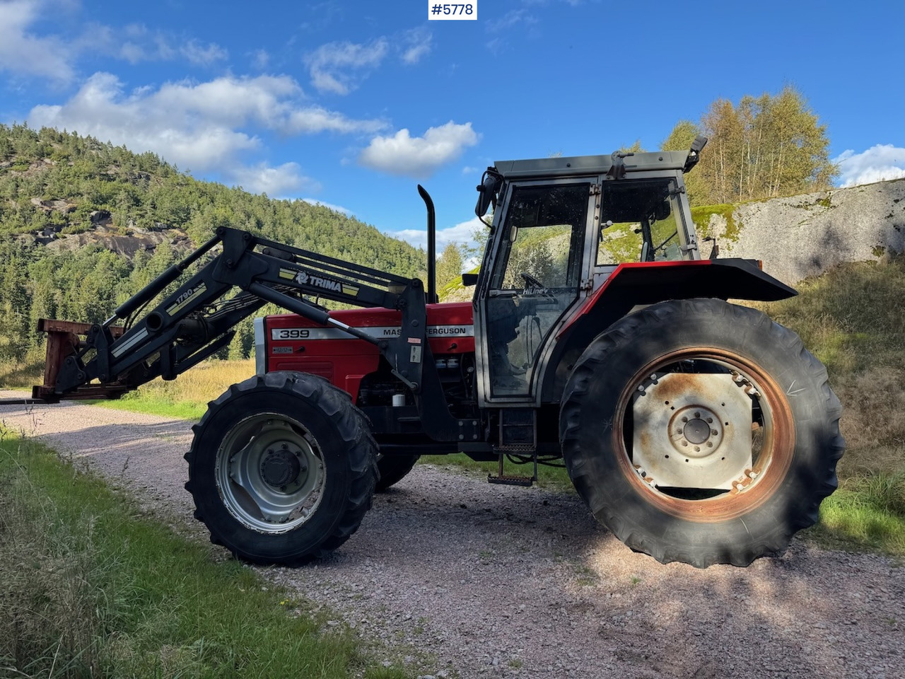 1995 Massey Ferguson 399 w/ front loader. - 장궤형 트랙터 : 사진 5 1995 Massey Ferguson 399 w/ front loader. - 장궤형 트랙터 : 사진 5