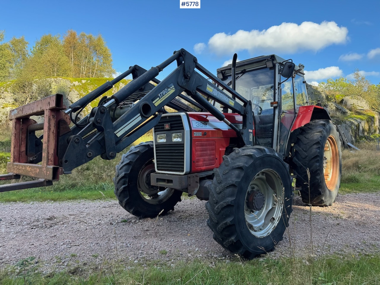 1995 Massey Ferguson 399 w/ front loader. - 장궤형 트랙터 : 사진 4 1995 Massey Ferguson 399 w/ front loader. - 장궤형 트랙터 : 사진 4