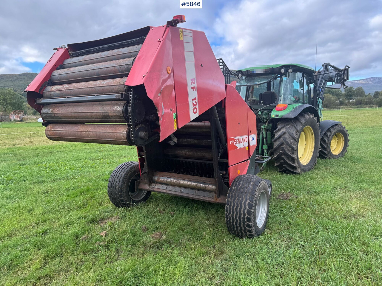 1996 Greenland RF120 round baler. WATCH THE VIDEO! - 건초 및 목초 장비 : 사진 2 1996 Greenland RF120 round baler. WATCH THE VIDEO! - 건초 및 목초 장비 : 사진 2
