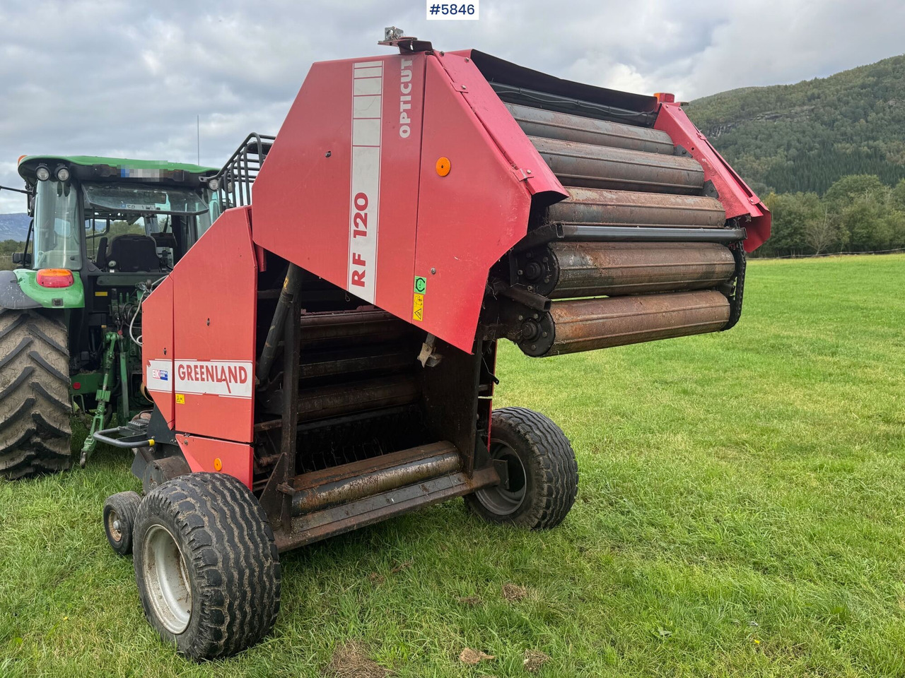 1996 Greenland RF120 round baler. WATCH THE VIDEO! - 건초 및 목초 장비 : 사진 4 1996 Greenland RF120 round baler. WATCH THE VIDEO! - 건초 및 목초 장비 : 사진 4