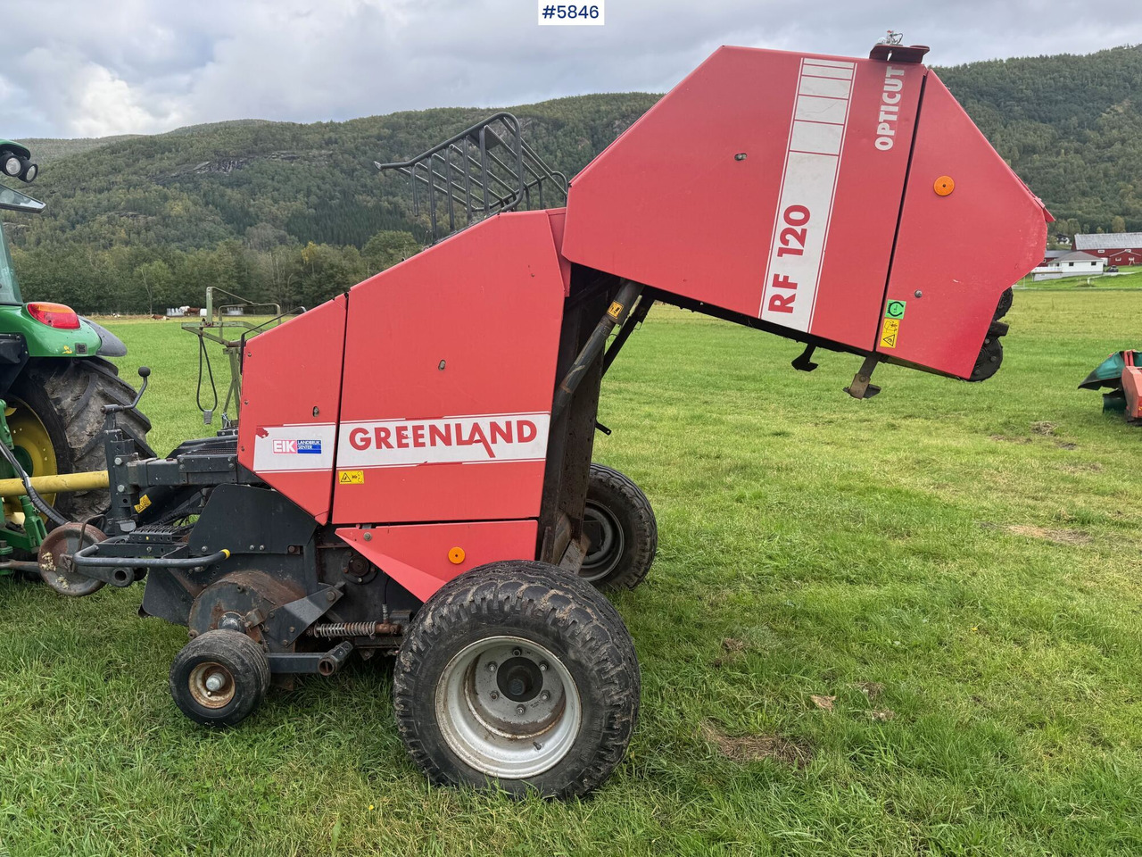 1996 Greenland RF120 round baler. WATCH THE VIDEO! - 건초 및 목초 장비 : 사진 5 1996 Greenland RF120 round baler. WATCH THE VIDEO! - 건초 및 목초 장비 : 사진 5