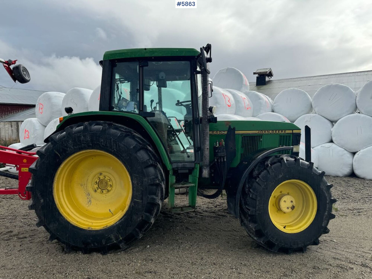 1996 John Deere 6400 4x4 w/ front loader. - 장궤형 트랙터 : 사진 4 1996 John Deere 6400 4x4 w/ front loader. - 장궤형 트랙터 : 사진 4