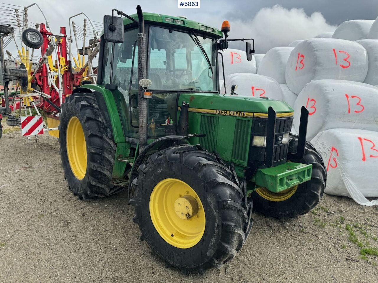 1996 John Deere 6400 4x4 w/ front loader. - 장궤형 트랙터 : 사진 2 1996 John Deere 6400 4x4 w/ front loader. - 장궤형 트랙터 : 사진 2