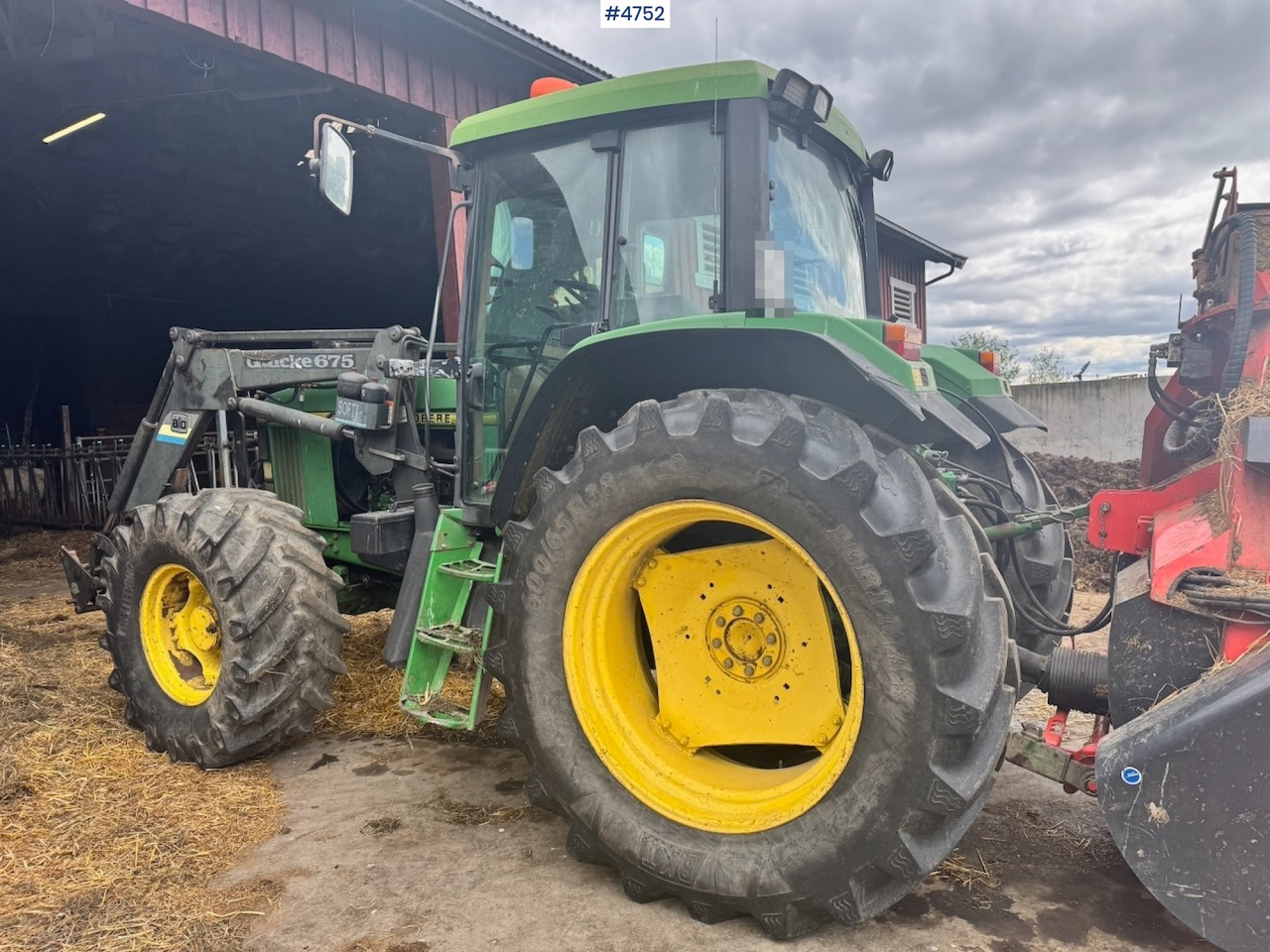 1998 John Deere 6506 4x4 w/ Front loader - 장궤형 트랙터 : 사진 3 1998 John Deere 6506 4x4 w/ Front loader - 장궤형 트랙터 : 사진 3