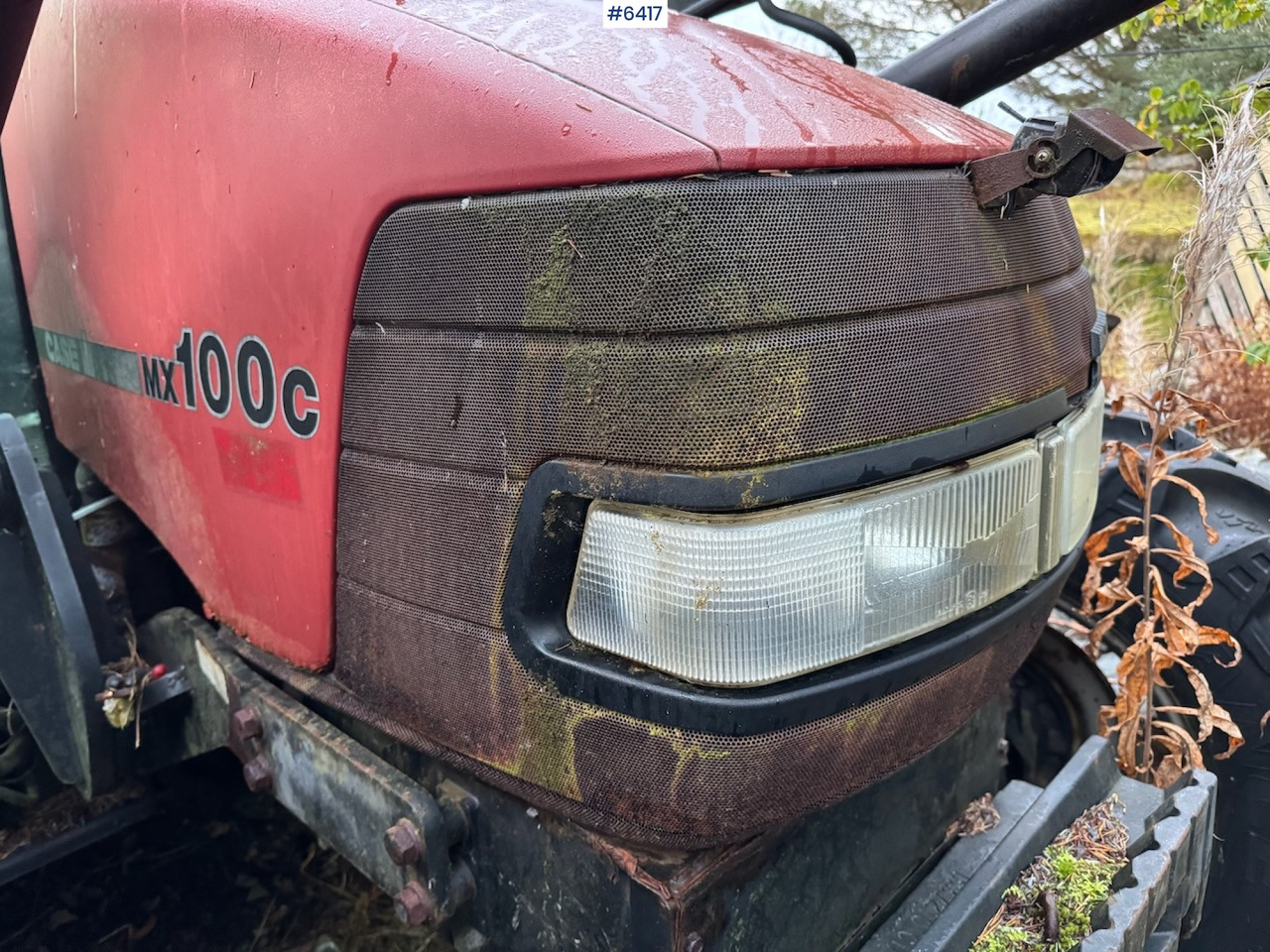 1999 Case IH Maxxum MX 100C w/ front loader, bucket and blade. Repair object. - 장궤형 트랙터 : 사진 3 1999 Case IH Maxxum MX 100C w/ front loader, bucket and blade. Repair object. - 장궤형 트랙터 : 사진 3