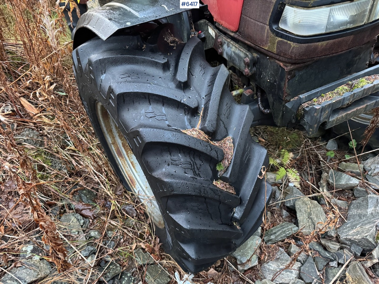 1999 Case IH Maxxum MX 100C w/ front loader, bucket and blade. Repair object. - 장궤형 트랙터 : 사진 4 1999 Case IH Maxxum MX 100C w/ front loader, bucket and blade. Repair object. - 장궤형 트랙터 : 사진 4