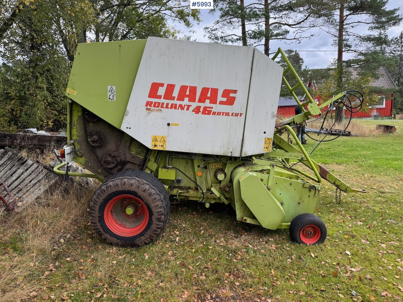 1999 Claas Rollant 46 Rotocut and a dividing baler. - 건초 및 목초 장비 : 사진 4 1999 Claas Rollant 46 Rotocut and a dividing baler. - 건초 및 목초 장비 : 사진 4