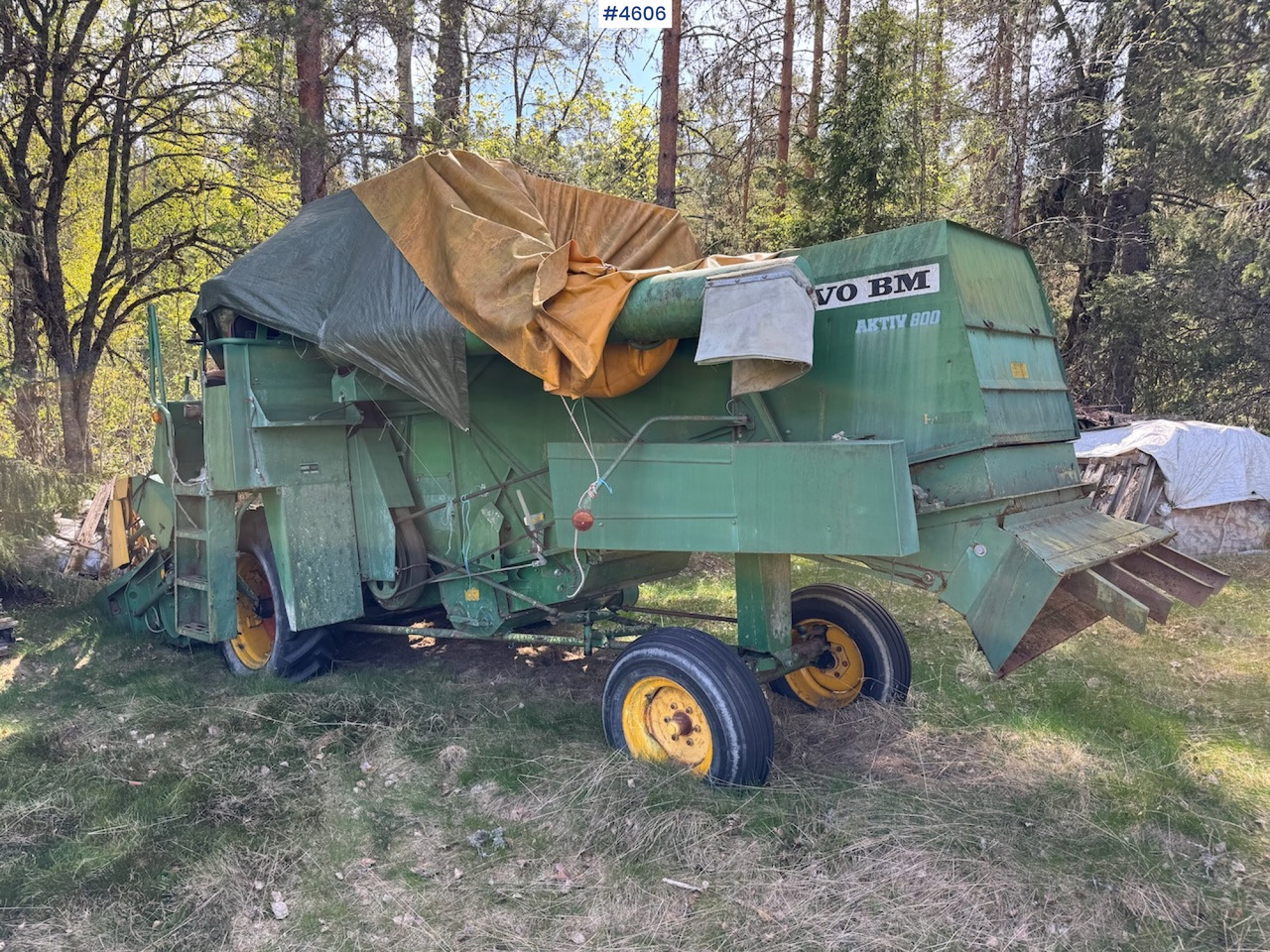 2 Volvo BM Aktiv 800 threshers - 목초수확기 : 사진 5 2 Volvo BM Aktiv 800 threshers - 목초수확기 : 사진 5