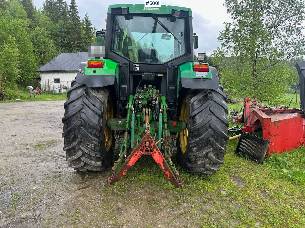 2000 John Deere 6610 4x4 tractor w/ front loader. - 장궤형 트랙터 : 사진 5 2000 John Deere 6610 4x4 tractor w/ front loader. - 장궤형 트랙터 : 사진 5