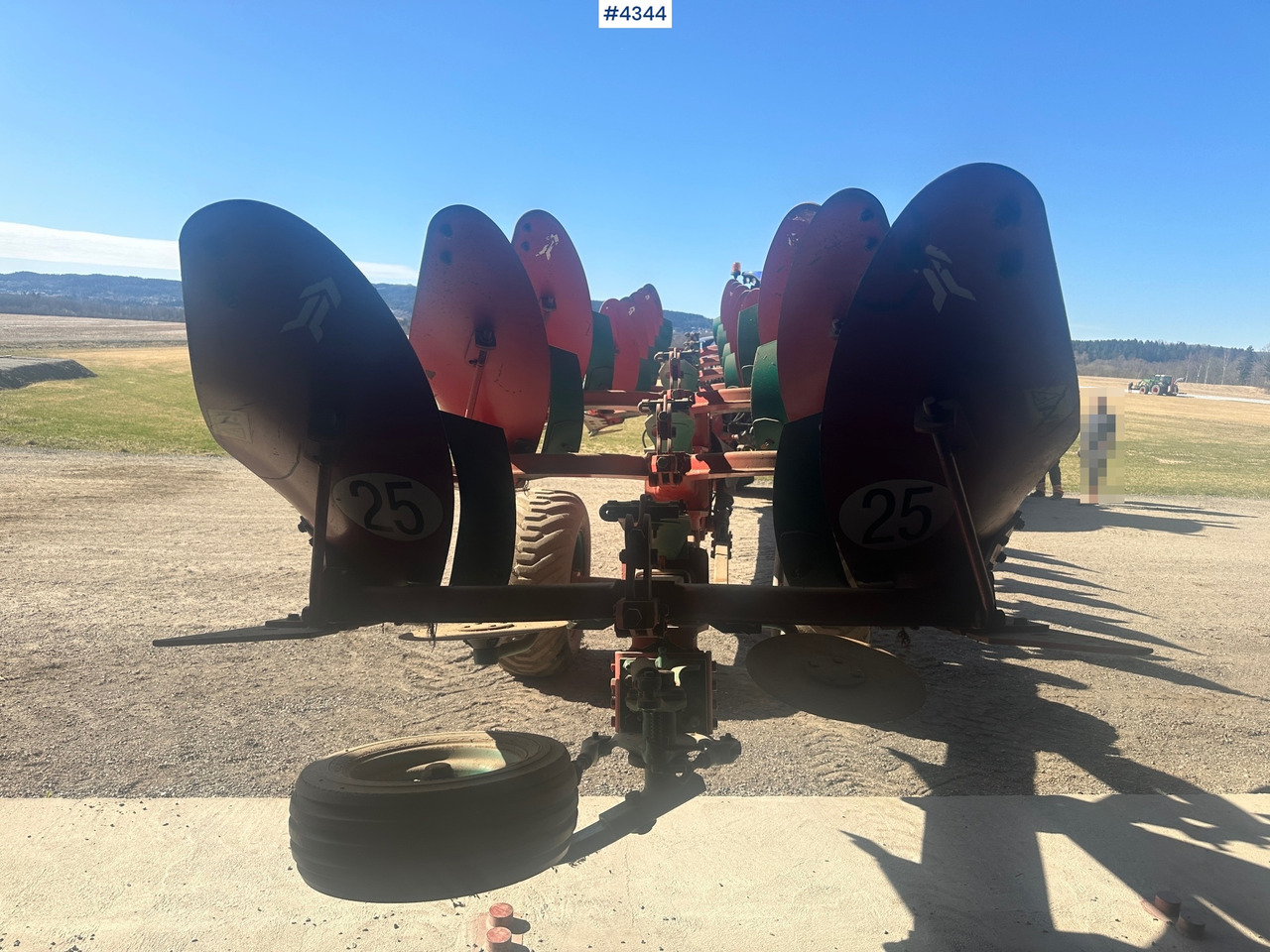 해로 2000 Kverneland PL 100 8 skjærs vendeplog : 사진 6