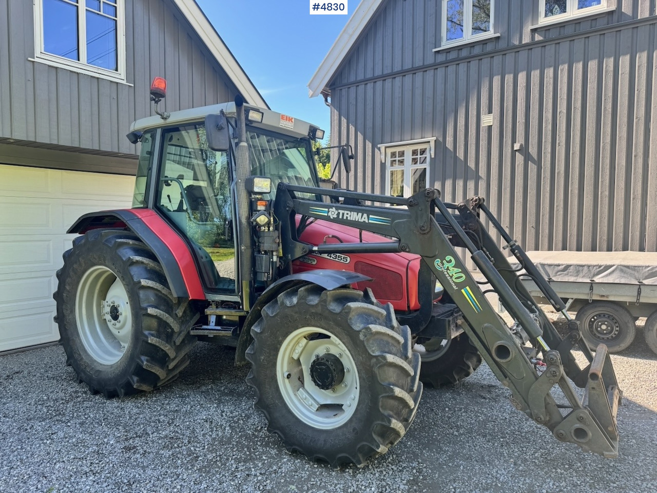 2001 Massey Ferguson 4355 4x4 with Front Loader - 장궤형 트랙터 : 사진 5 2001 Massey Ferguson 4355 4x4 with Front Loader - 장궤형 트랙터 : 사진 5