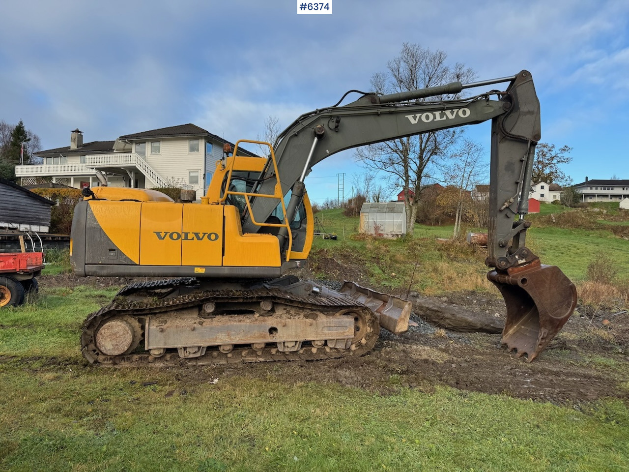 2001 Volvo EC 140 LCM w/ digger bucket. - 굴착기 : 사진 5 2001 Volvo EC 140 LCM w/ digger bucket. - 굴착기 : 사진 5