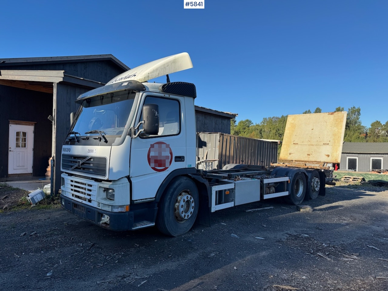 2002 Volvo FM 6x2. - 컨테이너 운반 장치/ 스와프 보디 트럭 : 사진 1 2002 Volvo FM 6x2. - 컨테이너 운반 장치/ 스와프 보디 트럭 : 사진 1