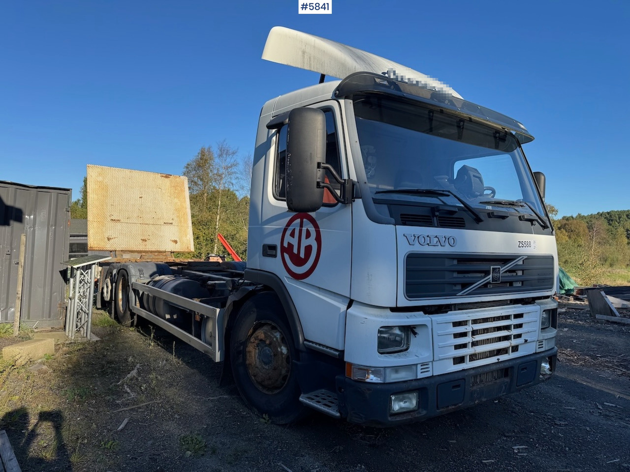 2002 Volvo FM 6x2. - 컨테이너 운반 장치/ 스와프 보디 트럭 : 사진 4 2002 Volvo FM 6x2. - 컨테이너 운반 장치/ 스와프 보디 트럭 : 사진 4