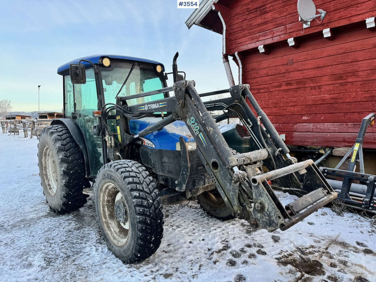 2003 New Holland TN75D 4x4 w/ Front Loader. 4000 hours! - 장궤형 트랙터 : 사진 2 2003 New Holland TN75D 4x4 w/ Front Loader. 4000 hours! - 장궤형 트랙터 : 사진 2