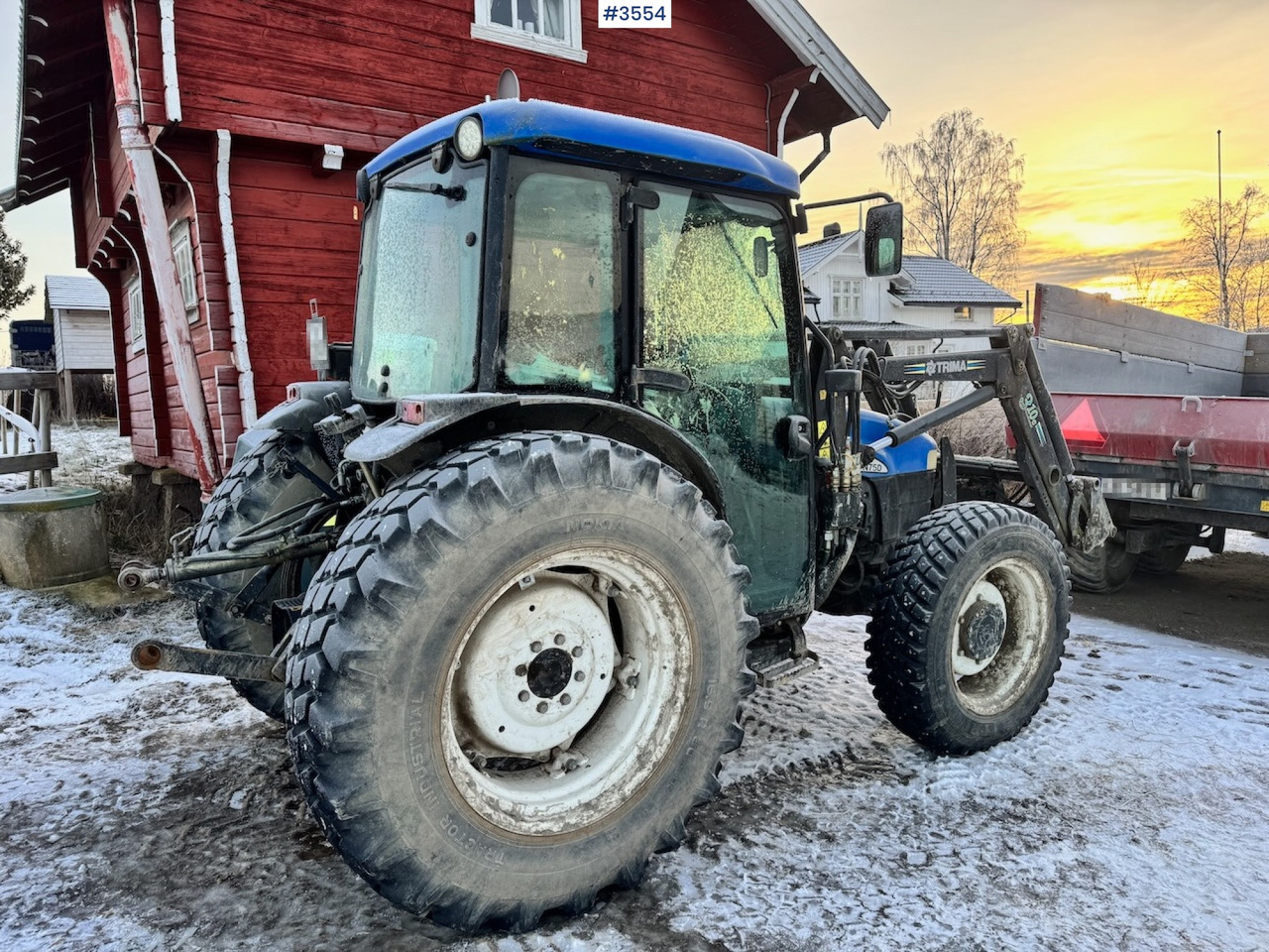 2003 New Holland TN75D 4x4 w/ Front Loader. 4000 hours! - 장궤형 트랙터 : 사진 5 2003 New Holland TN75D 4x4 w/ Front Loader. 4000 hours! - 장궤형 트랙터 : 사진 5