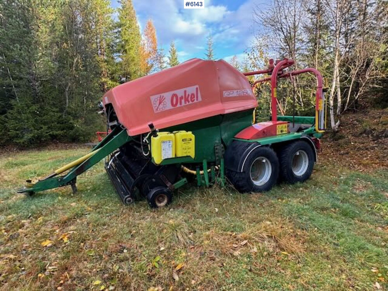 2004 Orkel 1260 combination baler-wrapper - 건초 및 목초 장비 : 사진 5 2004 Orkel 1260 combination baler-wrapper - 건초 및 목초 장비 : 사진 5