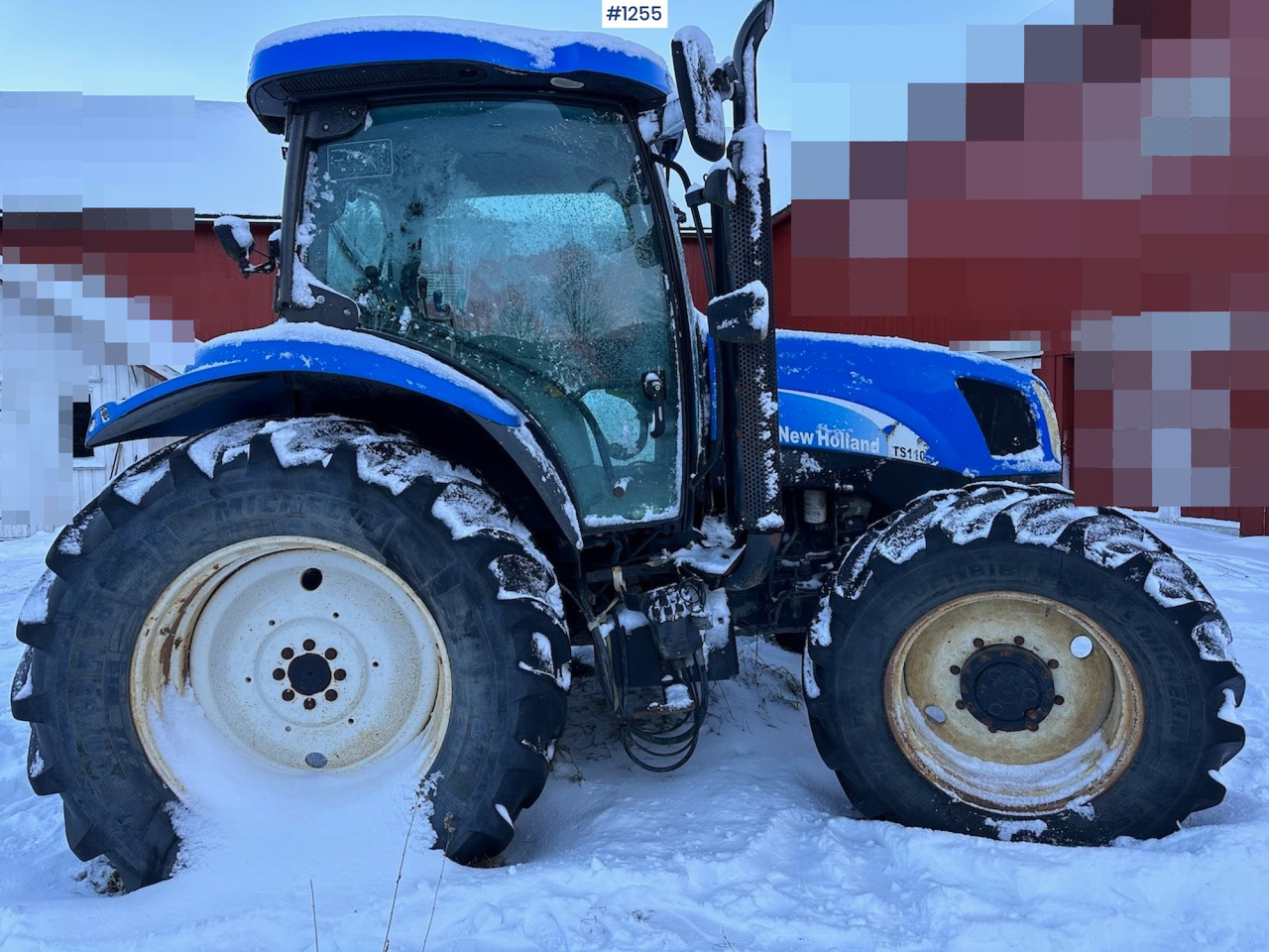 2005 New Holland TS110A - 장궤형 트랙터 : 사진 4 2005 New Holland TS110A - 장궤형 트랙터 : 사진 4