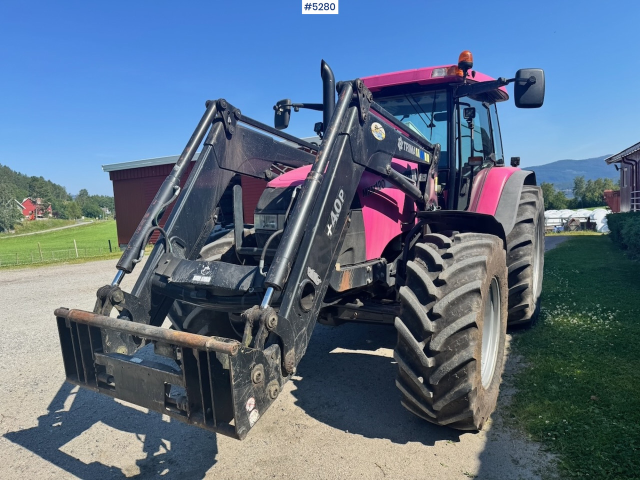 2006 Case MXM120 4x4 with front loader - 장궤형 트랙터 : 사진 2 2006 Case MXM120 4x4 with front loader - 장궤형 트랙터 : 사진 2