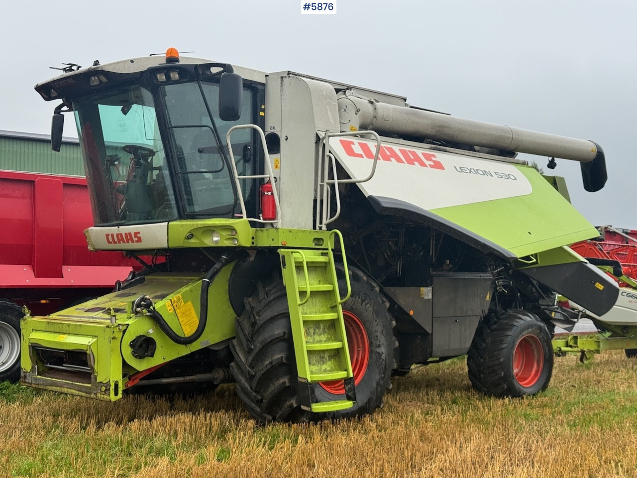 2006 Claas Lexion 530 combine harvester. 1,000 hours. - 목초수확기 : 사진 1 2006 Claas Lexion 530 combine harvester. 1,000 hours. - 목초수확기 : 사진 1