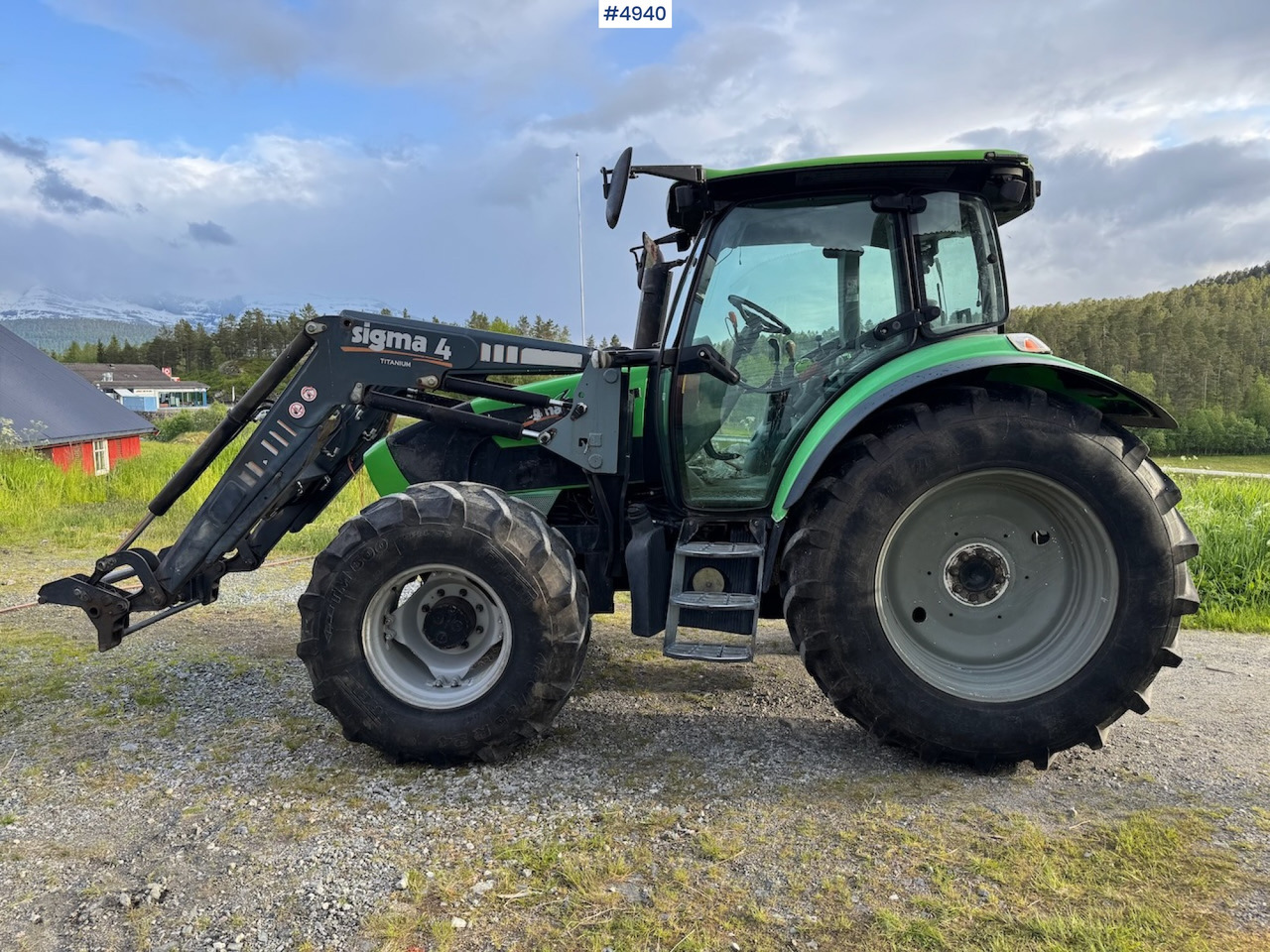 2006 Deutz-Fahr Agrotron K90 w/front loader. - 장궤형 트랙터 : 사진 2 2006 Deutz-Fahr Agrotron K90 w/front loader. - 장궤형 트랙터 : 사진 2
