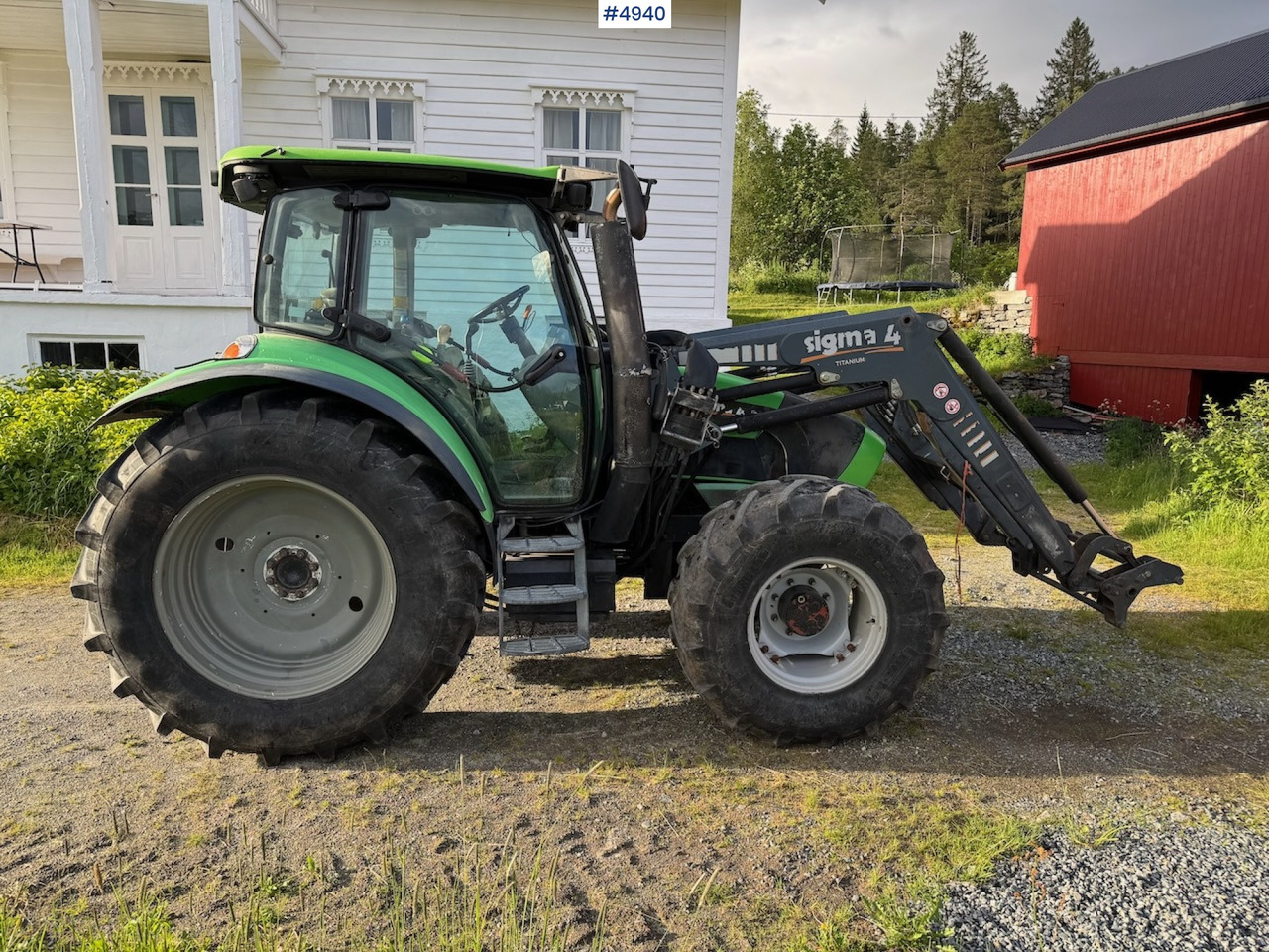 2006 Deutz-Fahr Agrotron K90 w/front loader. - 장궤형 트랙터 : 사진 1 2006 Deutz-Fahr Agrotron K90 w/front loader. - 장궤형 트랙터 : 사진 1