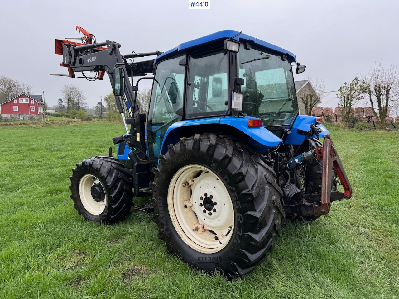 2006 New Holland TL100 A w/Front Loader. - 장궤형 트랙터 : 사진 4 2006 New Holland TL100 A w/Front Loader. - 장궤형 트랙터 : 사진 4
