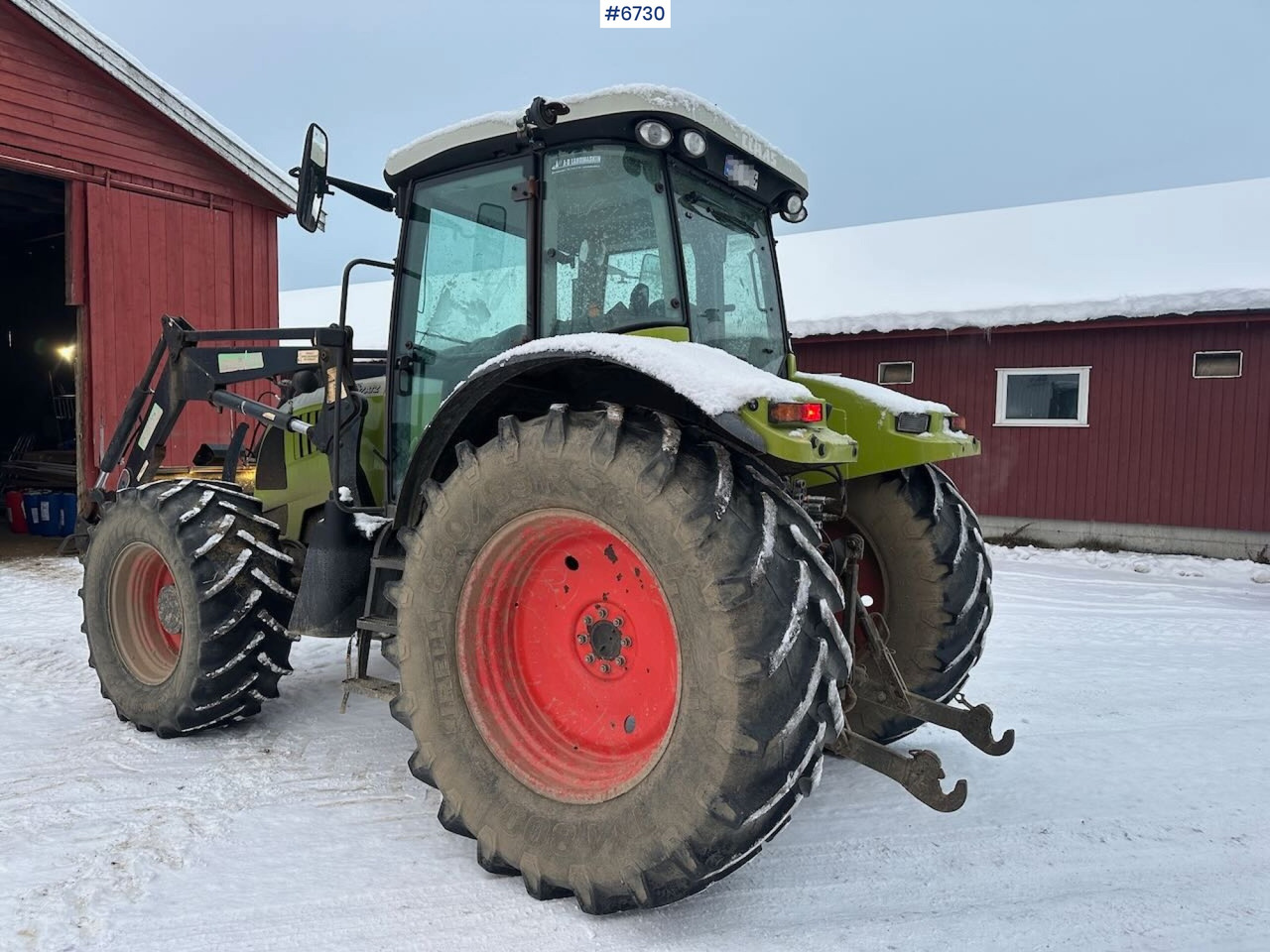 2007 Claas Ares 697 4x4 with front loader. SEE VIDEO. - 장궤형 트랙터 : 사진 3 2007 Claas Ares 697 4x4 with front loader. SEE VIDEO. - 장궤형 트랙터 : 사진 3