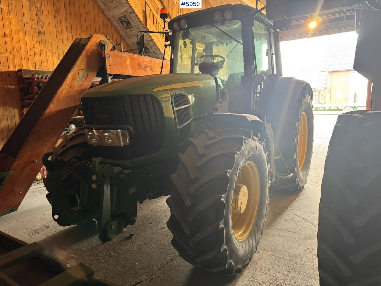 2007 John Deere 6930 w/ Front loader, hydraulics and Front PTO. Rep object. - 장궤형 트랙터 : 사진 1 2007 John Deere 6930 w/ Front loader, hydraulics and Front PTO. Rep object. - 장궤형 트랙터 : 사진 1