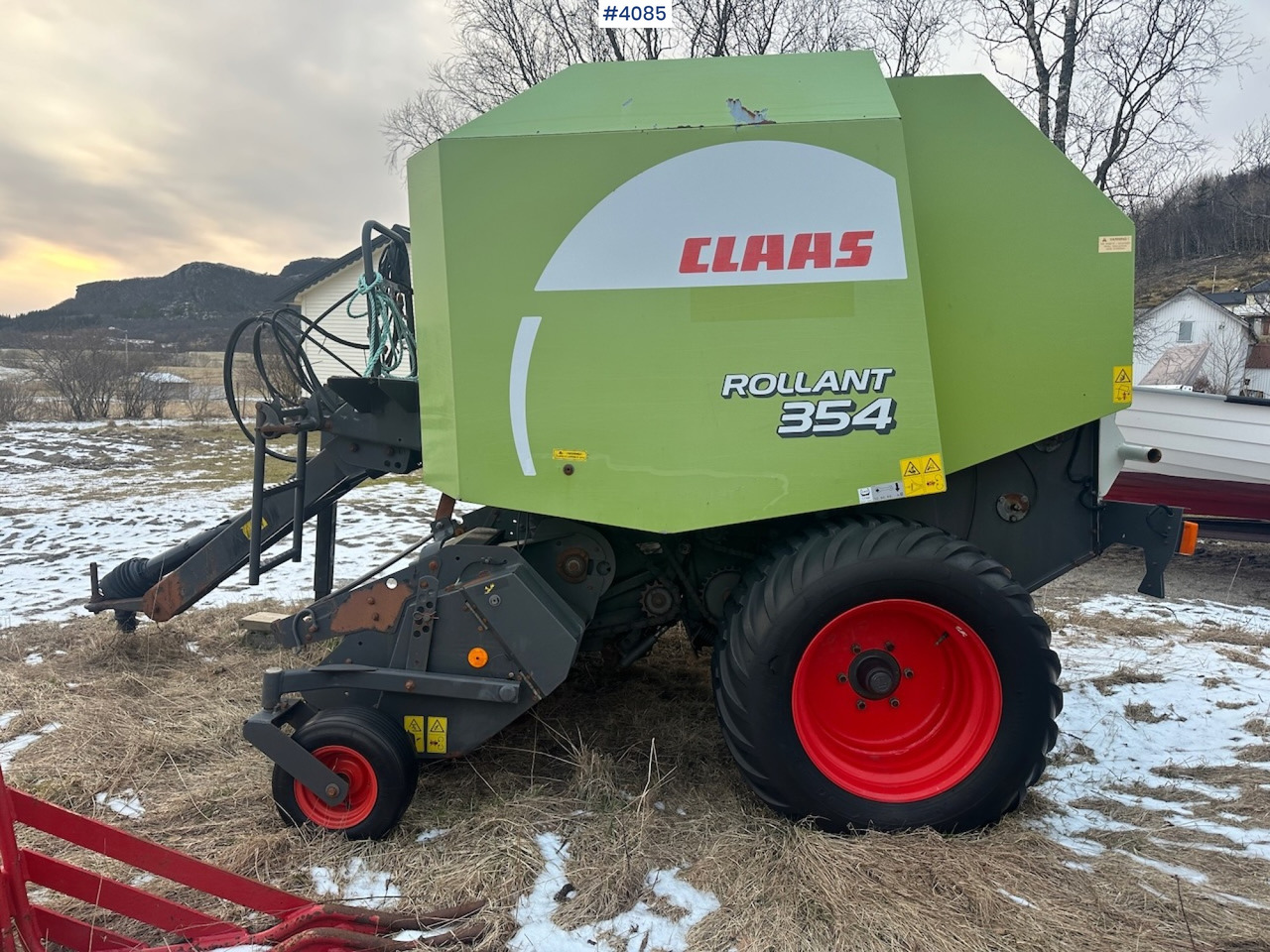 2008 Claas Rollant 354 Rotocut round baler. small repair object - 건초 및 목초 장비 : 사진 5 2008 Claas Rollant 354 Rotocut round baler. small repair object - 건초 및 목초 장비 : 사진 5