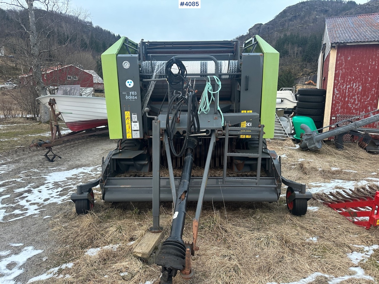 2008 Claas Rollant 354 Rotocut round baler. small repair object - 건초 및 목초 장비 : 사진 2 2008 Claas Rollant 354 Rotocut round baler. small repair object - 건초 및 목초 장비 : 사진 2