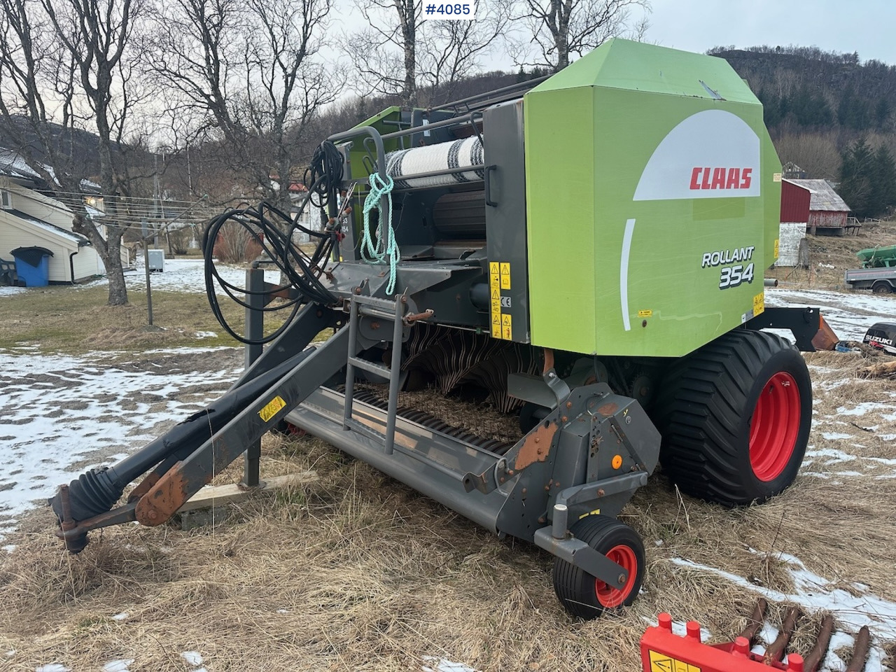 2008 Claas Rollant 354 Rotocut round baler. small repair object - 건초 및 목초 장비 : 사진 3 2008 Claas Rollant 354 Rotocut round baler. small repair object - 건초 및 목초 장비 : 사진 3