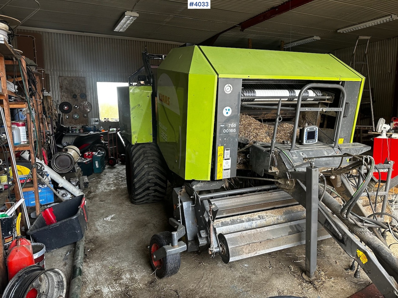 2008 Claas rollant 355 uniwrap round baler press - 건초 및 목초 장비 : 사진 5 2008 Claas rollant 355 uniwrap round baler press - 건초 및 목초 장비 : 사진 5