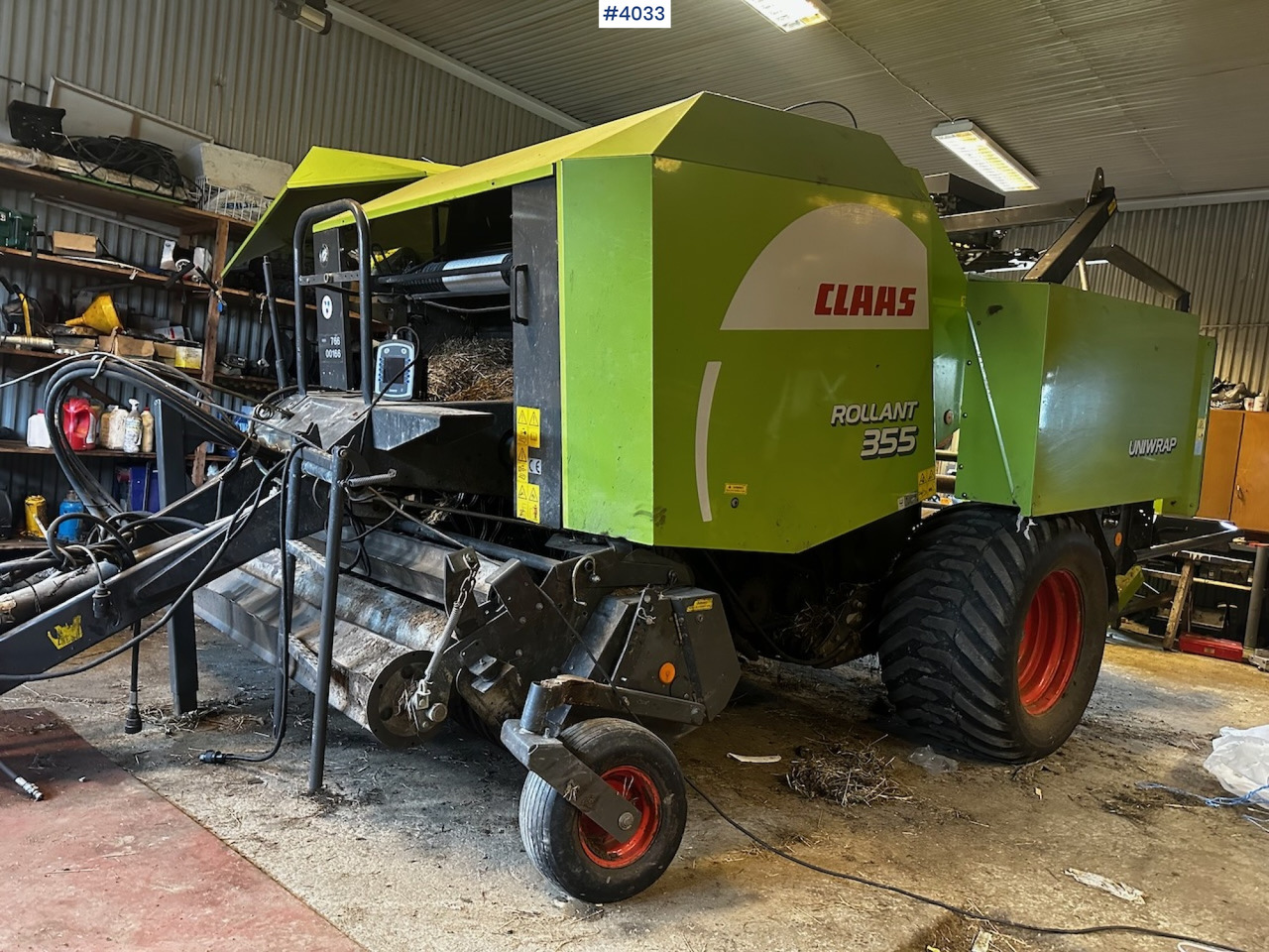 2008 Claas rollant 355 uniwrap round baler press - 건초 및 목초 장비 : 사진 1 2008 Claas rollant 355 uniwrap round baler press - 건초 및 목초 장비 : 사진 1