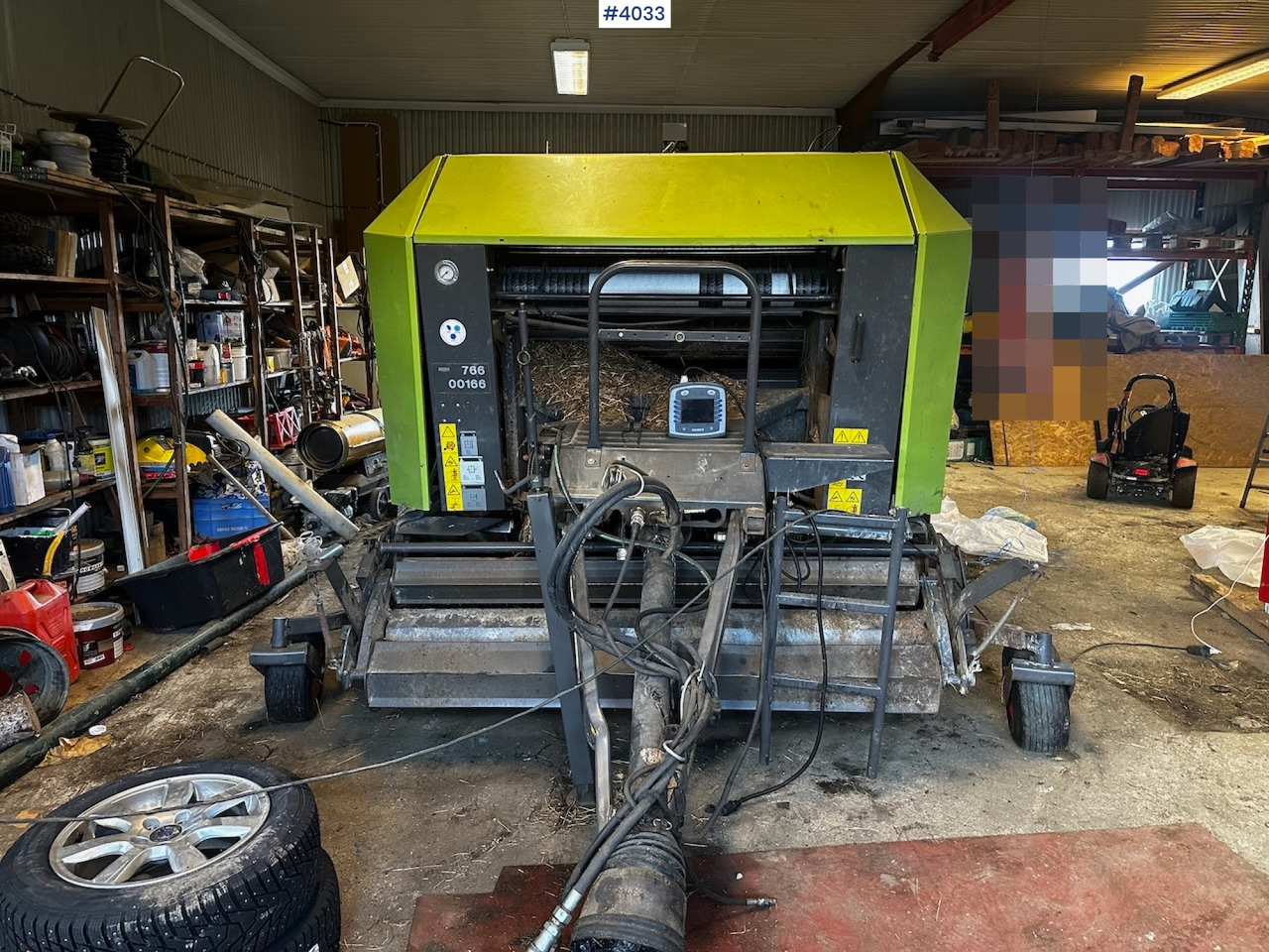 2008 Claas rollant 355 uniwrap round baler press - 건초 및 목초 장비 : 사진 2 2008 Claas rollant 355 uniwrap round baler press - 건초 및 목초 장비 : 사진 2