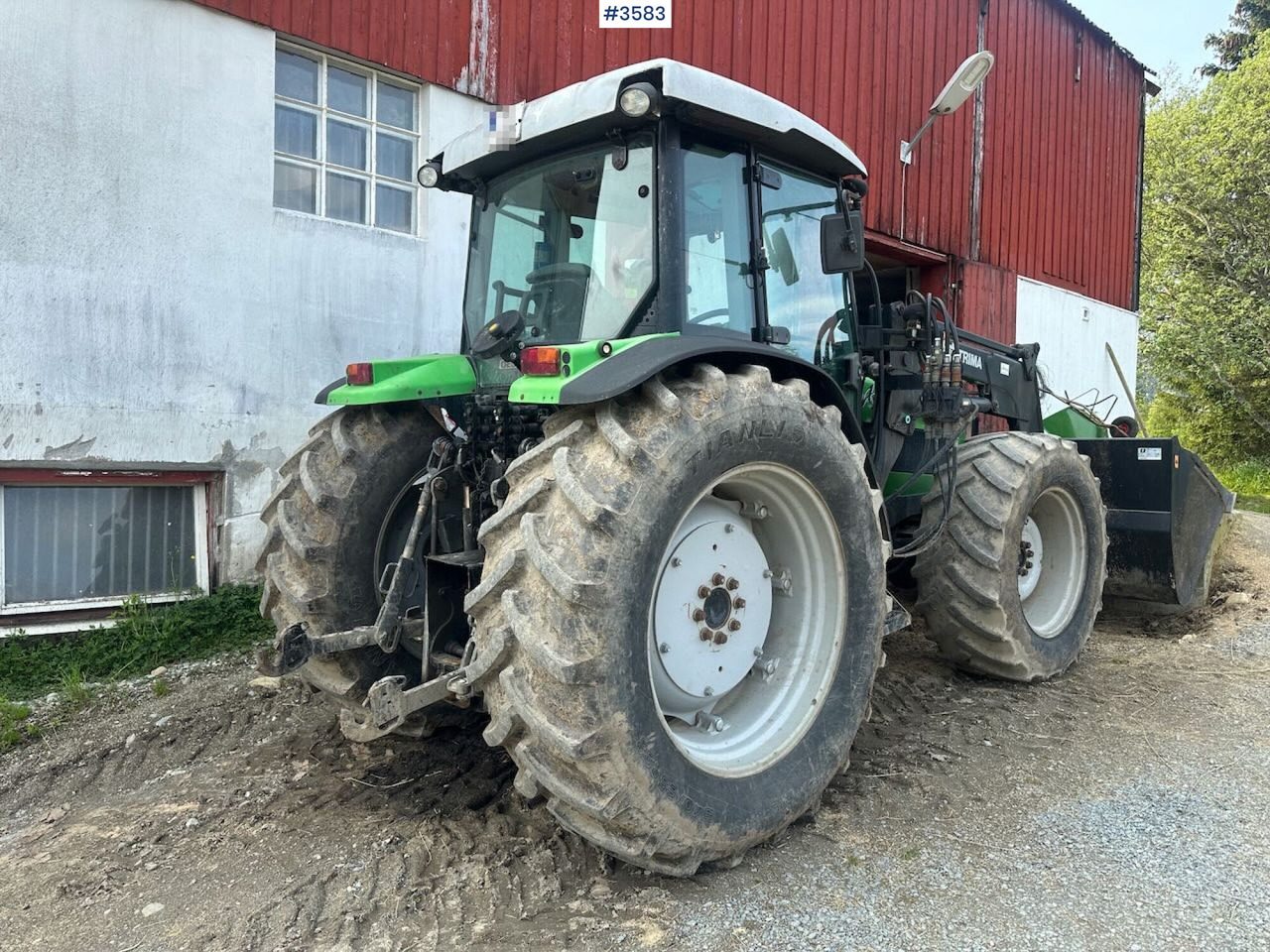 2008 Deutz-Fahr Agrofarm 100 traktor w/ Trima Front loader. See hours! - 장궤형 트랙터 : 사진 3 2008 Deutz-Fahr Agrofarm 100 traktor w/ Trima Front loader. See hours! - 장궤형 트랙터 : 사진 3