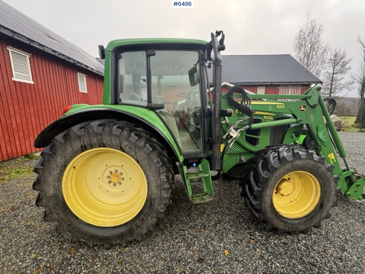 리스  2008 John Deere 6230 Premium with front loader and 3rd function 2008 John Deere 6230 Premium with front loader and 3rd function : 사진 6