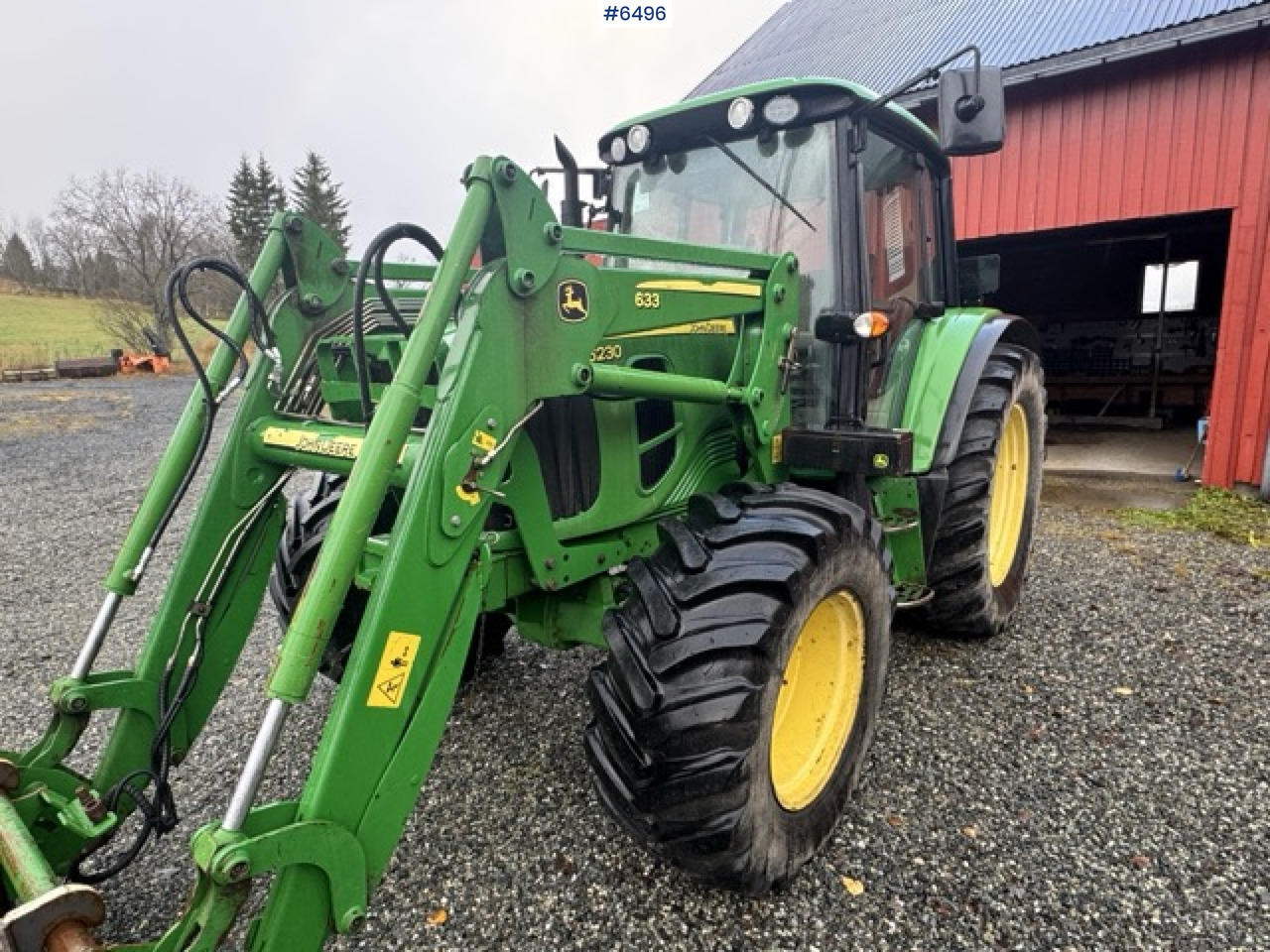2008 John Deere 6230 Premium with front loader and 3rd function - 장궤형 트랙터 : 사진 3 2008 John Deere 6230 Premium with front loader and 3rd function - 장궤형 트랙터 : 사진 3