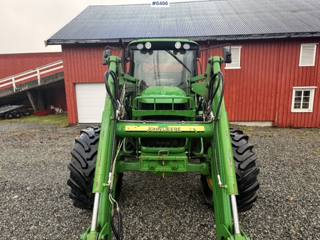 리스  2008 John Deere 6230 Premium with front loader and 3rd function 2008 John Deere 6230 Premium with front loader and 3rd function : 사진 10