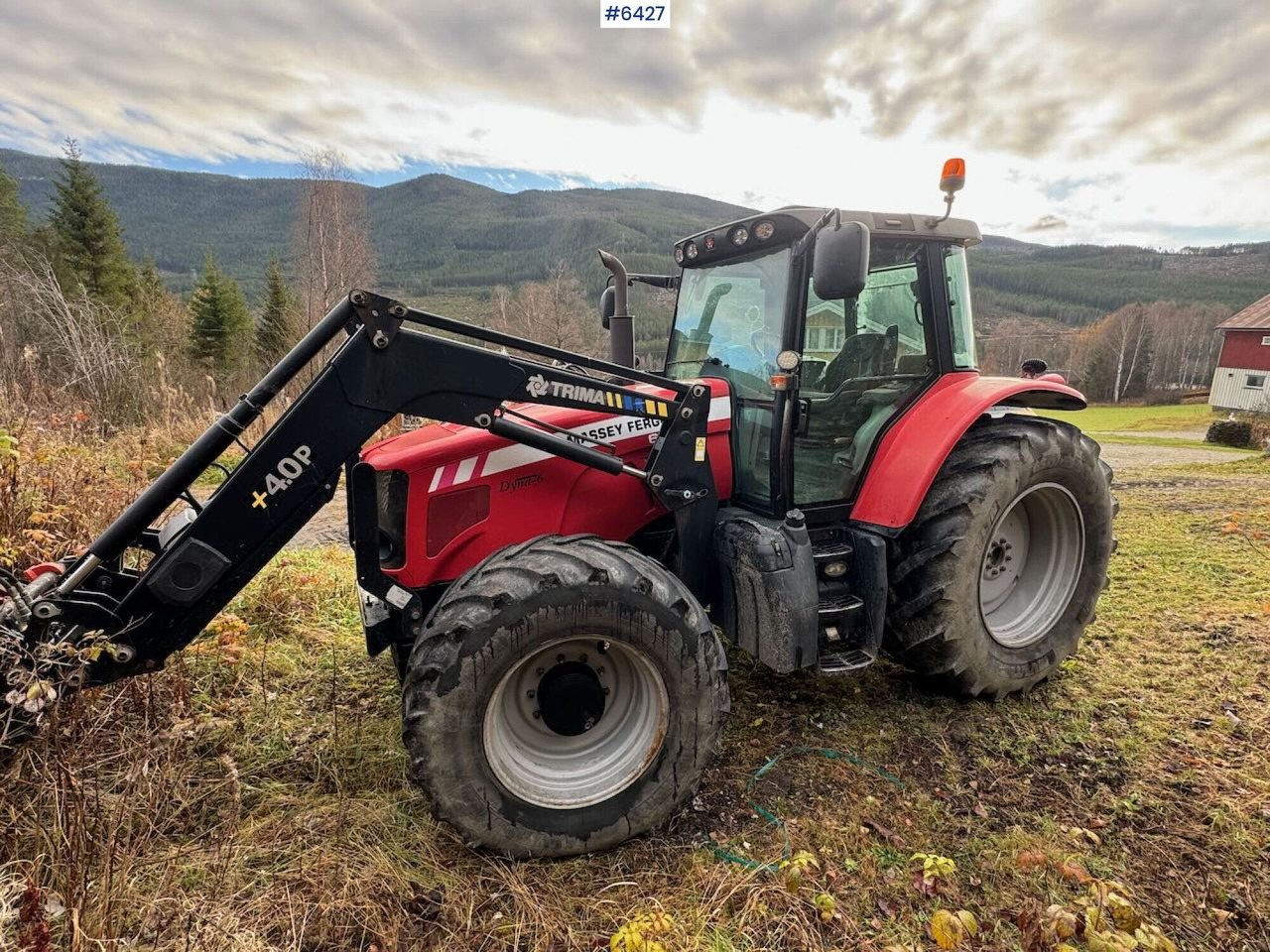 2008 Massey Ferguson 6480 with Trima 4.0 Front Loader - 장궤형 트랙터 : 사진 4 2008 Massey Ferguson 6480 with Trima 4.0 Front Loader - 장궤형 트랙터 : 사진 4