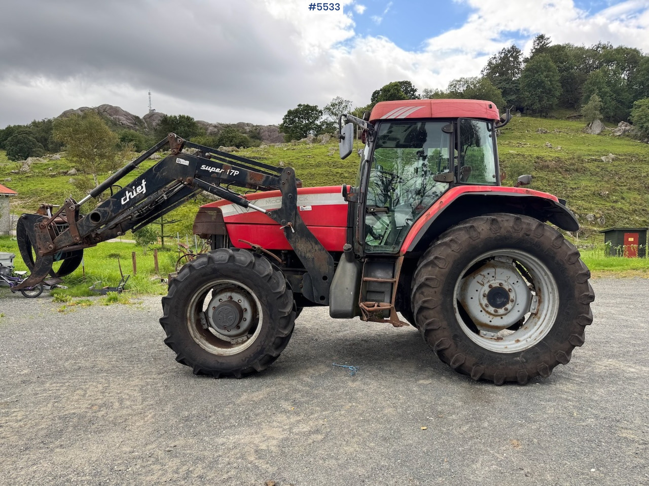 2009 McCormick MTX 150 w/ Front loader - 장궤형 트랙터 : 사진 5 2009 McCormick MTX 150 w/ Front loader - 장궤형 트랙터 : 사진 5