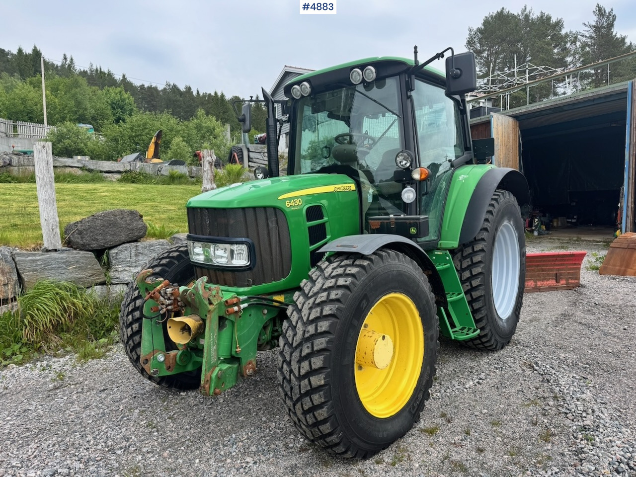 2010 John Deere 6430 w/ Front Hydraulics and Front PTO. 2910 hours! - 장궤형 트랙터 : 사진 1 2010 John Deere 6430 w/ Front Hydraulics and Front PTO. 2910 hours! - 장궤형 트랙터 : 사진 1